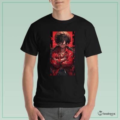 تی شرت مردانه one piece de luffy