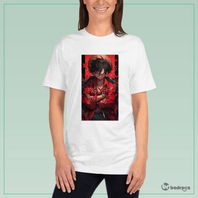 تی شرت زنانه one piece de luffy