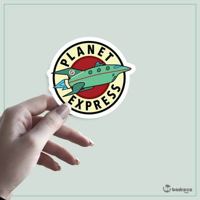 استیکر planet express
