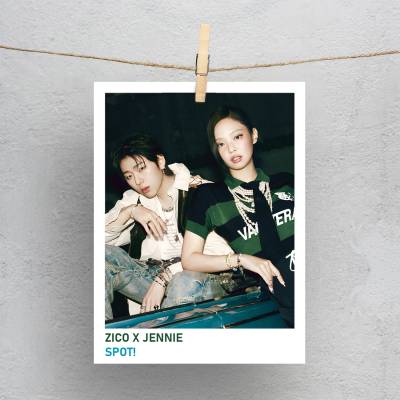پولاروید(فتوکارت) jennie x zico