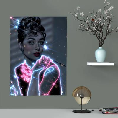 پوستر سیلک آدری 2