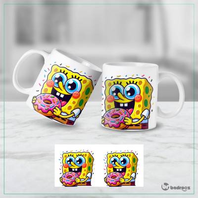 ماگ  طرح باب اسفنجی - 35