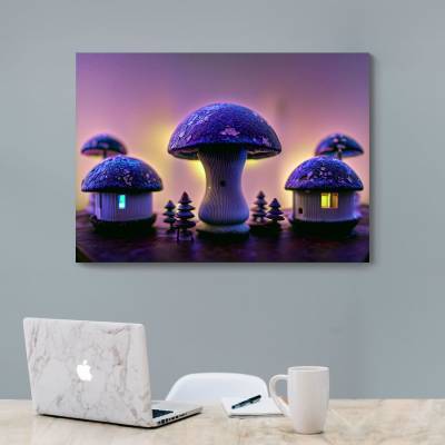 شاسی  خانه قارچی ۱ Mashroom house1