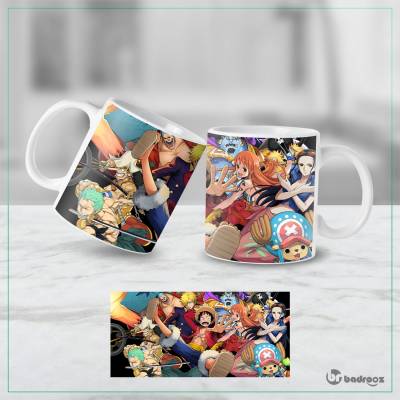 ماگ  طرح انیمه وان پیس| one piece