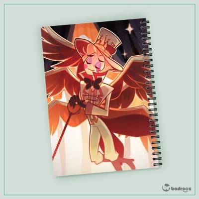 دفتر یادداشت lucifer from Hazbin hotel 01