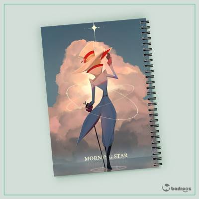 دفتر یادداشت lucifer from Hazbin hotel 03