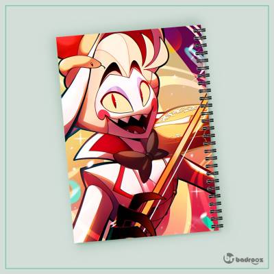 دفتر یادداشت lucifer from Hazbin hotel 06