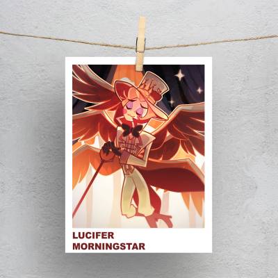 پولاروید(فتوکارت) lucifer from Hazbin hotel 01