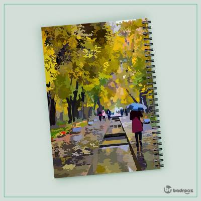 دفتر یادداشت چهارباغ اصفهان