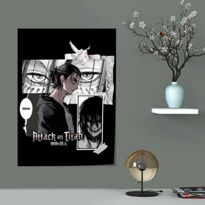 پوستر سیلک ارن اتک آن تایتان attack on titan 