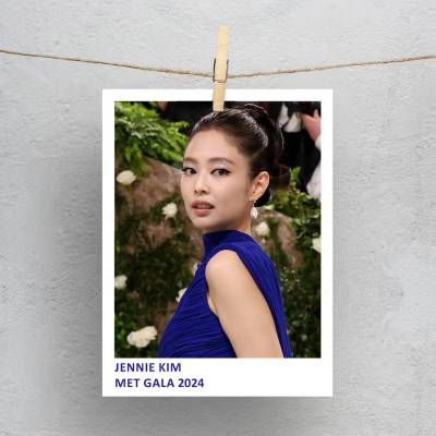 پولاروید(فتوکارت)  Jennie Met Gala