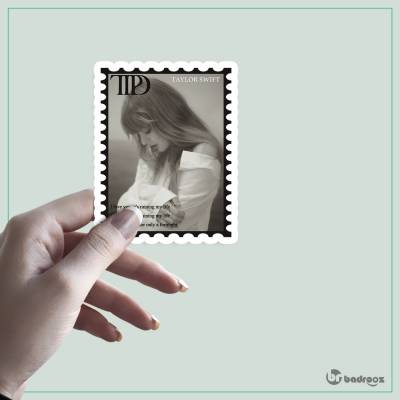 استیکر و برچسب taylor swift Tortured Poets Department