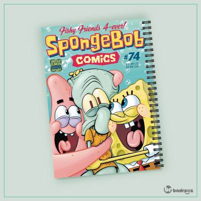 دفتر یادداشت SpongeBob & Patrick