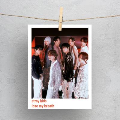 پولاروید(فتوکارت) استری کیدز stray kids lose my breath