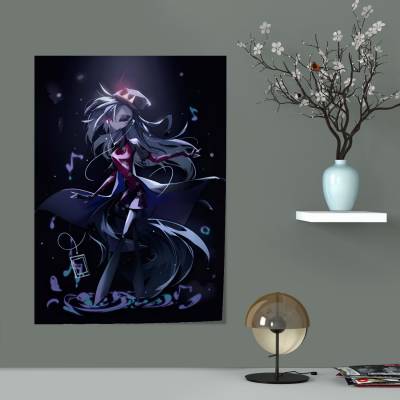 پوستر سیلک Octavia from helluva boss 01