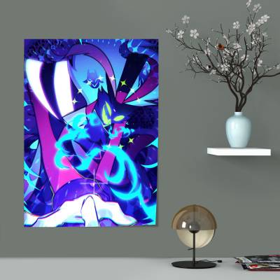 پوستر سیلک  Asmodeus  from helluva boss 01