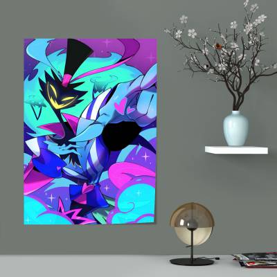 پوستر سیلک Asmodeus from helluva boss 02