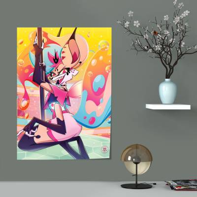 پوستر سیلک Queen bee from Helluva boss 04