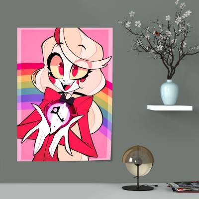 پوستر سیلک Charlie from Hazbin hotel 04