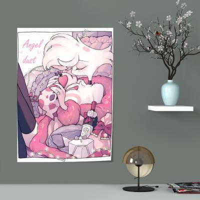 پوستر سیلک Angel dust from Hazbin hotel 01