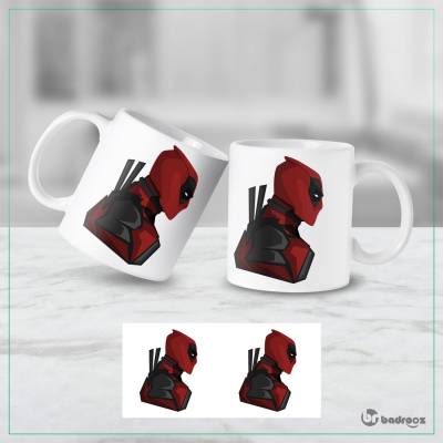 ماگ  ددپول تصویر سازی نیمرخ 