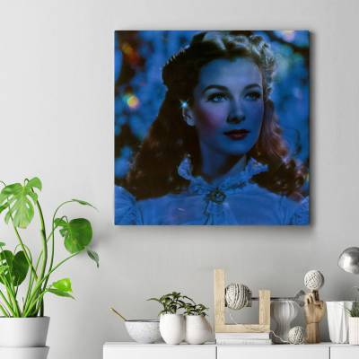 تابلو کنواس مربع (بوم) ویوین لی 1 Vivien Leigh