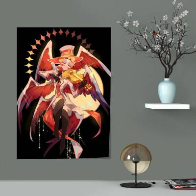 پوستر سیلک lucifer from Hazbin hotel 02