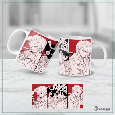 ماگ  طرح انیمه وان پیس | RED ONE PIECE