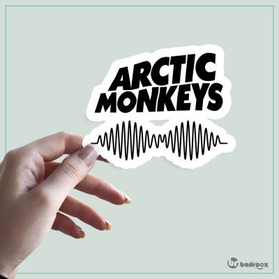 استیکر و برچسب اسم و لوگو بند آرکتیک مانکیز