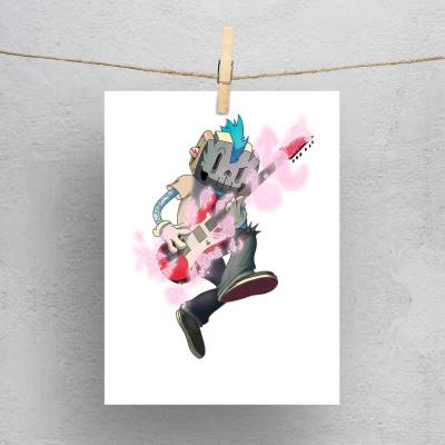 پولاروید(فتوکارت) guitar boy