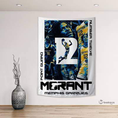 بک دراپ طرح جا مورانت (Ja Morant)