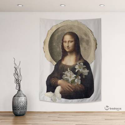 بک دراپ مونالیزا mona lisa