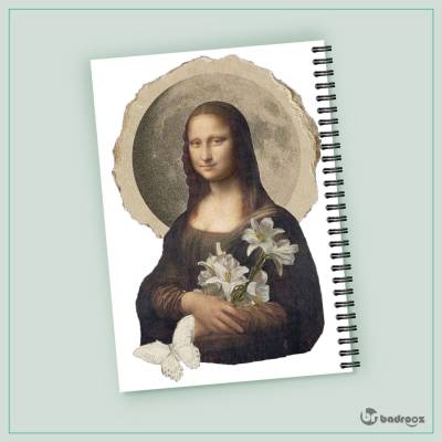 دفتر یادداشت مونالیزا mona lisa