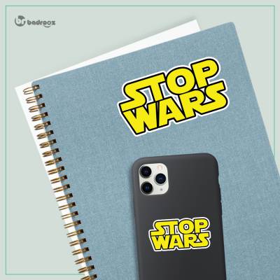 استیکر Stop Wars