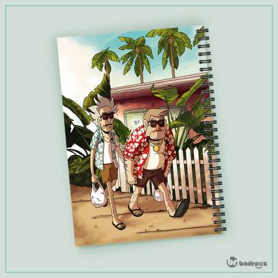 دفتر یادداشت rick & stan