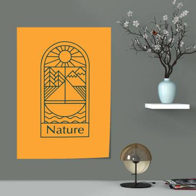پوستر سیلک nature(: