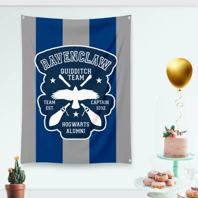 دراپ بنر Ravenclaw quidditch  Flag