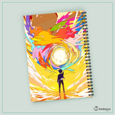 دفتر یادداشت طرح موب سایکو ۱۰۰ - 3