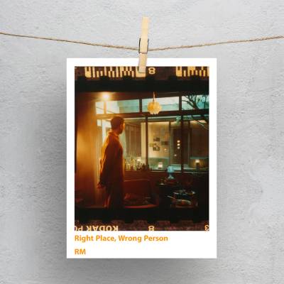 پولاروید(فتوکارت) namjoon bts  Right Place, Wrong Person