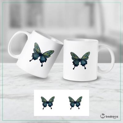 ماگ  پروانه آبرنگی 