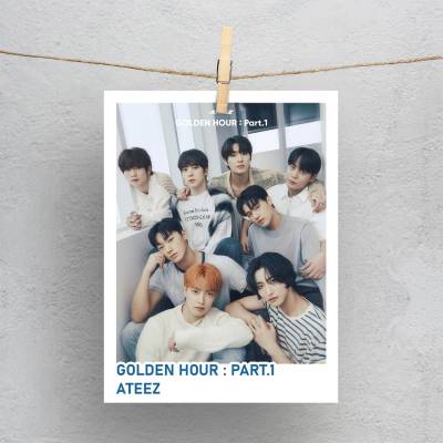 پولاروید(فتوکارت) ATEEZ  GOLDEN HOUR
