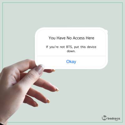 استیکر و برچسب Access- BTS