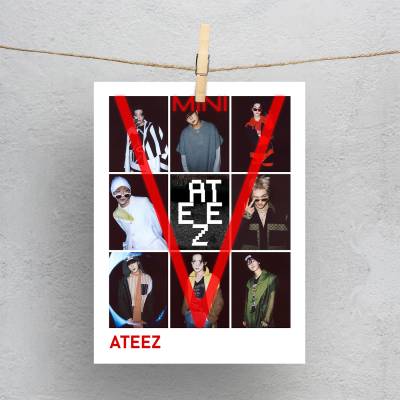 پولاروید(فتوکارت) ATEEZ 4