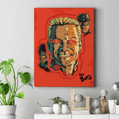 تابلو کنواس (بوم) طرح سریال پسران - 8