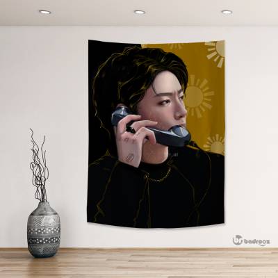 بک دراپ jungkook golden 3d