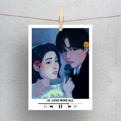 پولاروید(فتوکارت) iu love wins all bts v