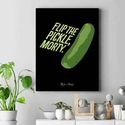 تابلو کنواس (بوم) پیکل ریک منو برگردون