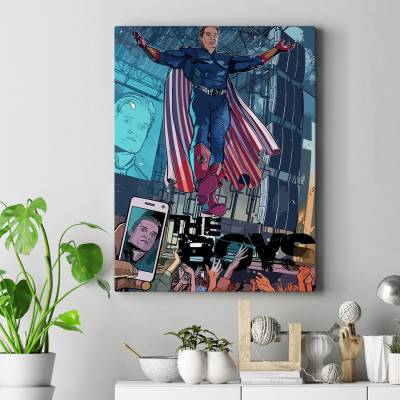 تابلو کنواس (بوم) طرح سریال پسران - 14