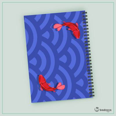 دفتر یادداشت ماهی و دریا-۳