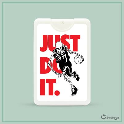 عطرجیبی طرح اسکلت بسکتبالیست JUST DO IT